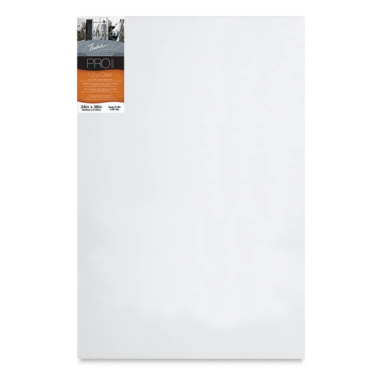 Fredrix Pro Series Dixie Museum Profile Canvas - 24" x 36", 2-1/4" Profile